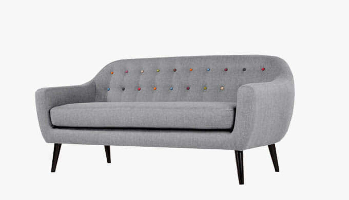 Grey Vintage Sofa